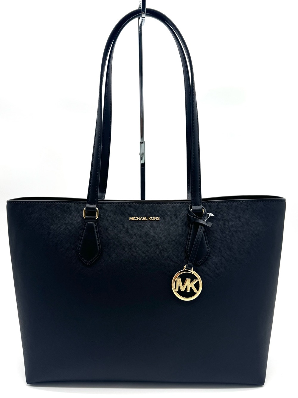 Michael Kors Bag Large Sheila Mf Tote Bag Black/Gold